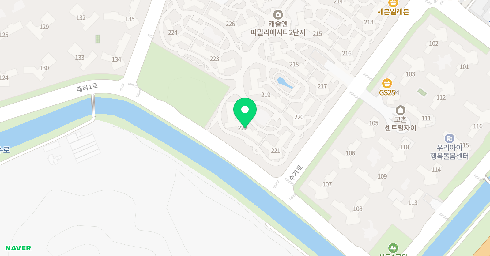 스마트해법 수학 김포보름점 위치