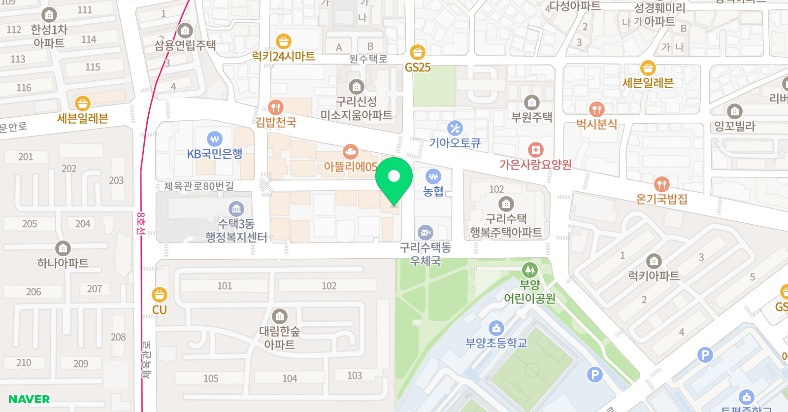 포터스 수학과학 위치