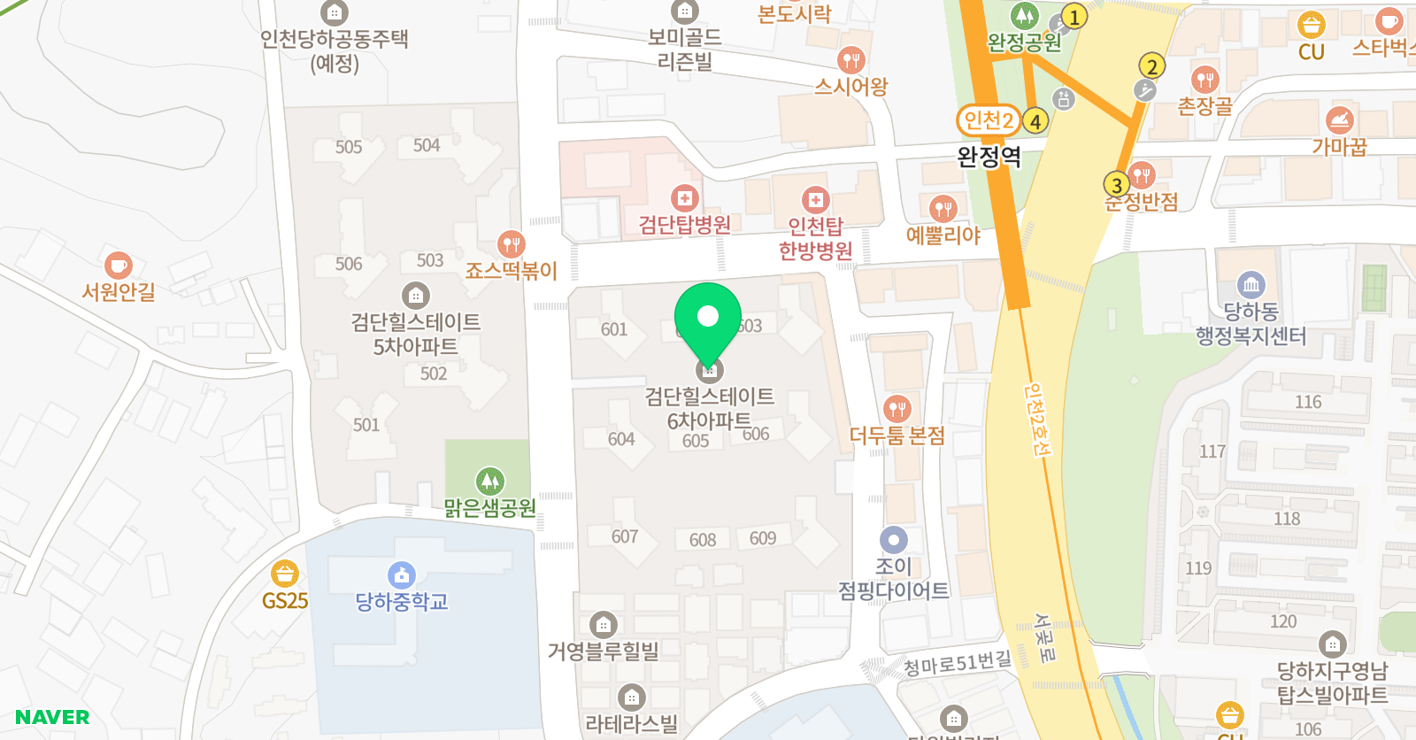 목동 위너스 영어학원 위치