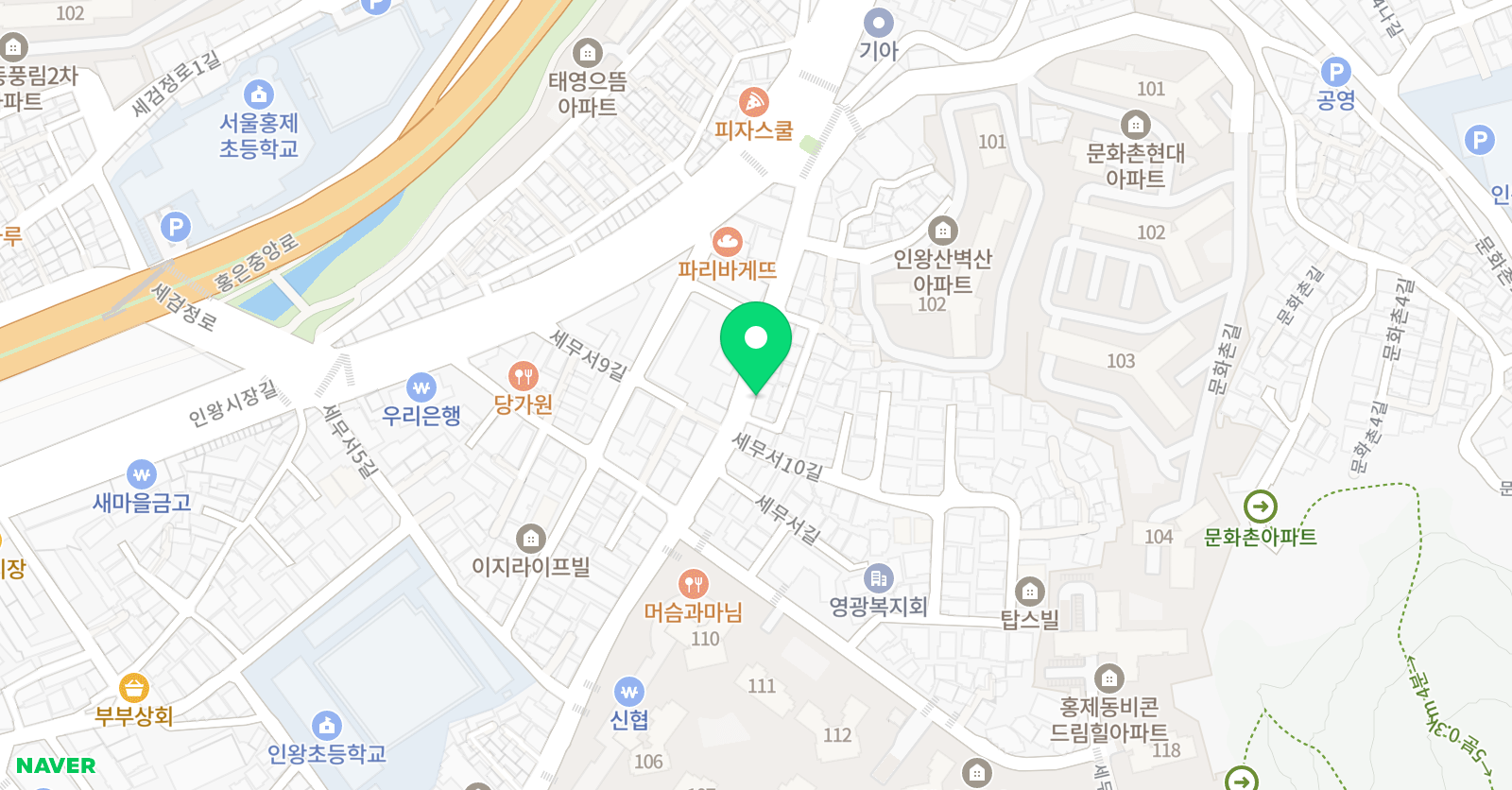 패턴 수학교습소 위치