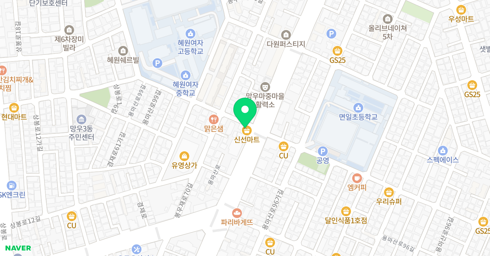 온유바이올린 음악교습소 위치