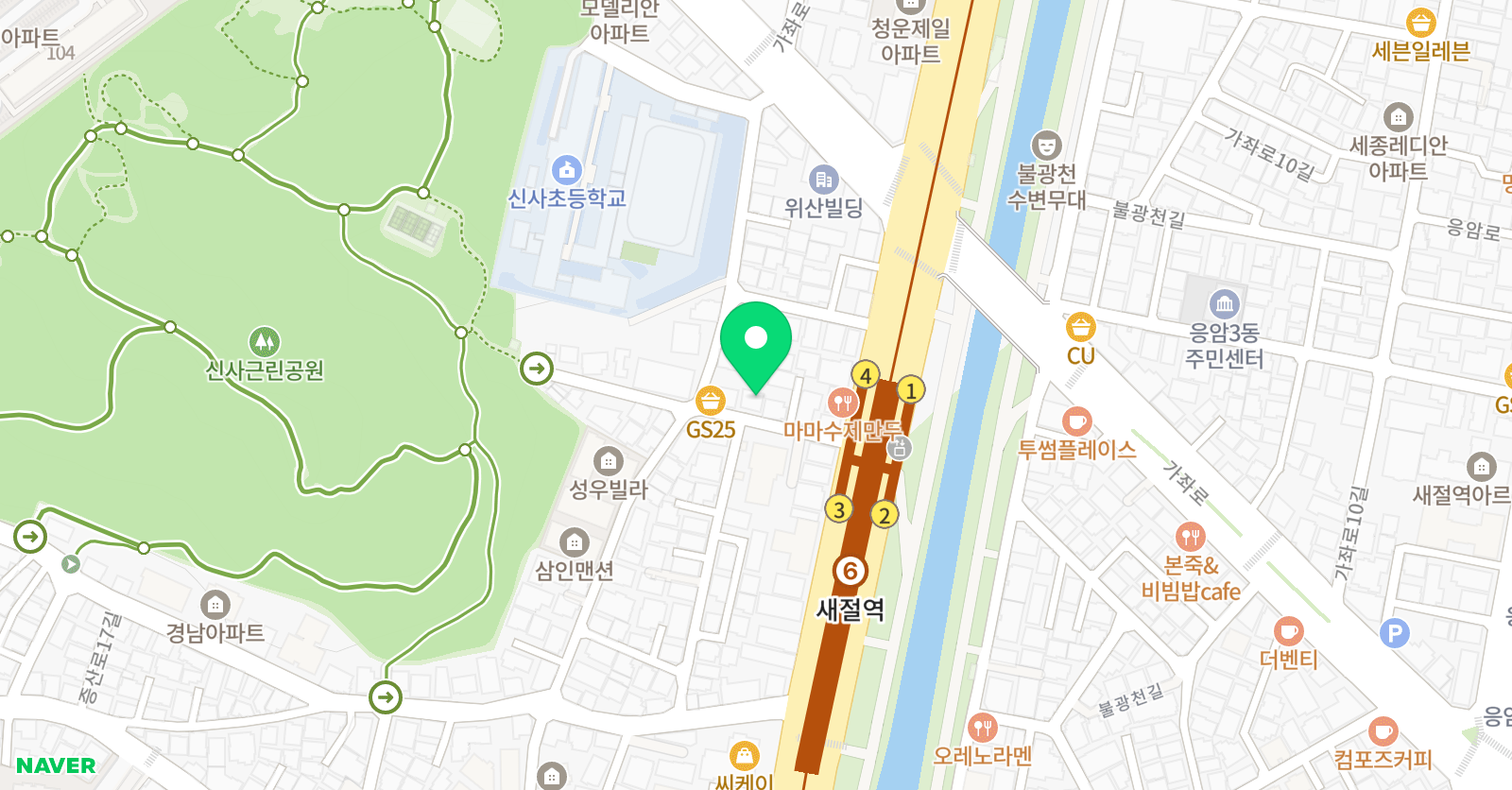 튼튼 영어 위치