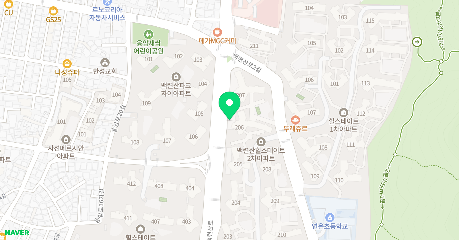 와이 과학수학학원 위치