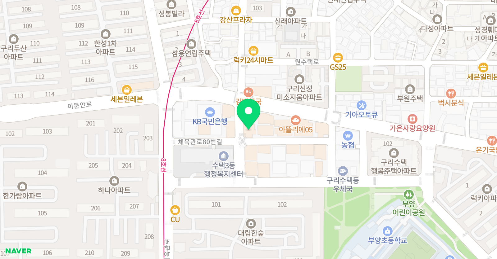 TMA 실용음악학원 위치
