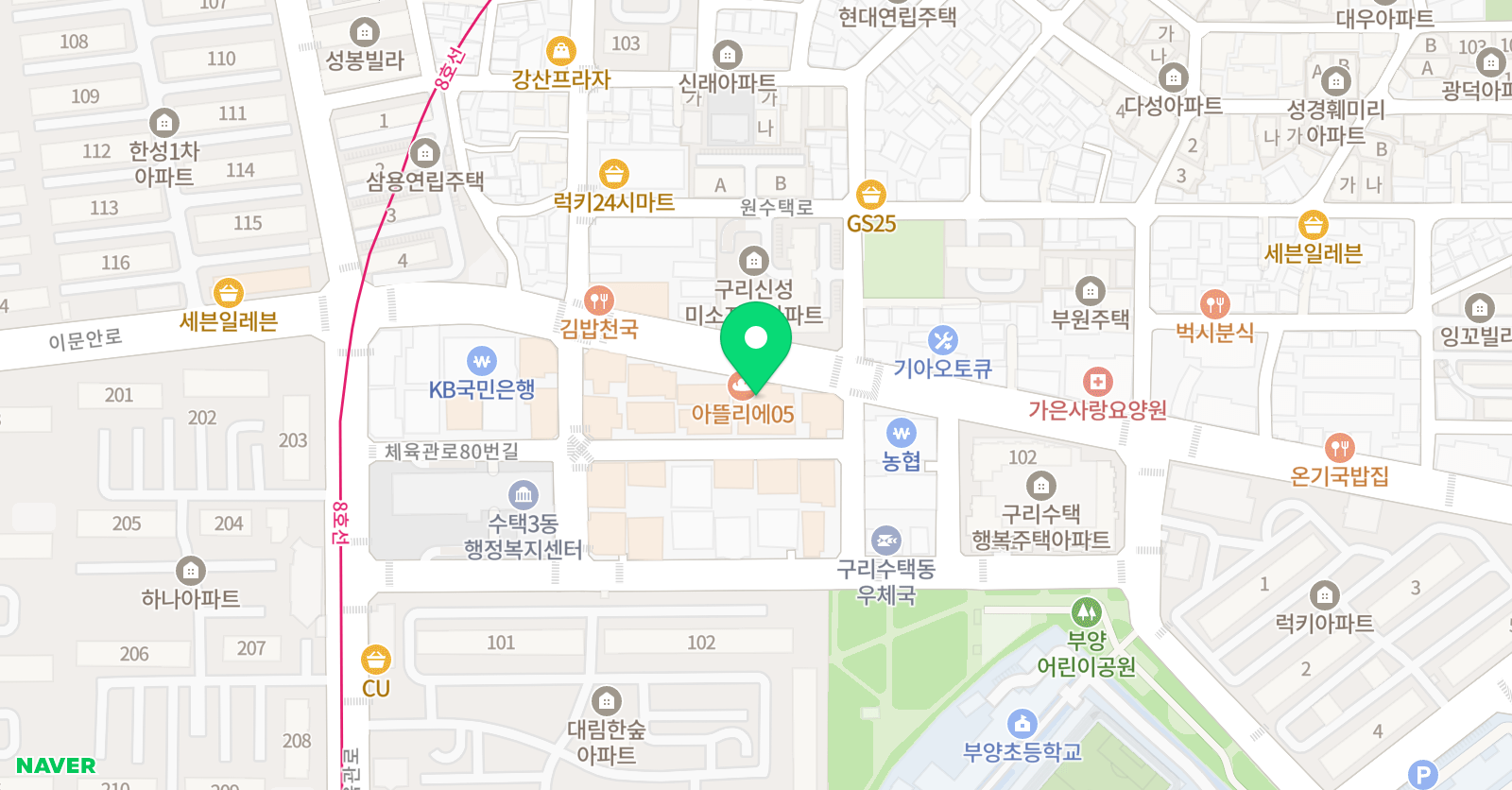 펀치 토킹 위치
