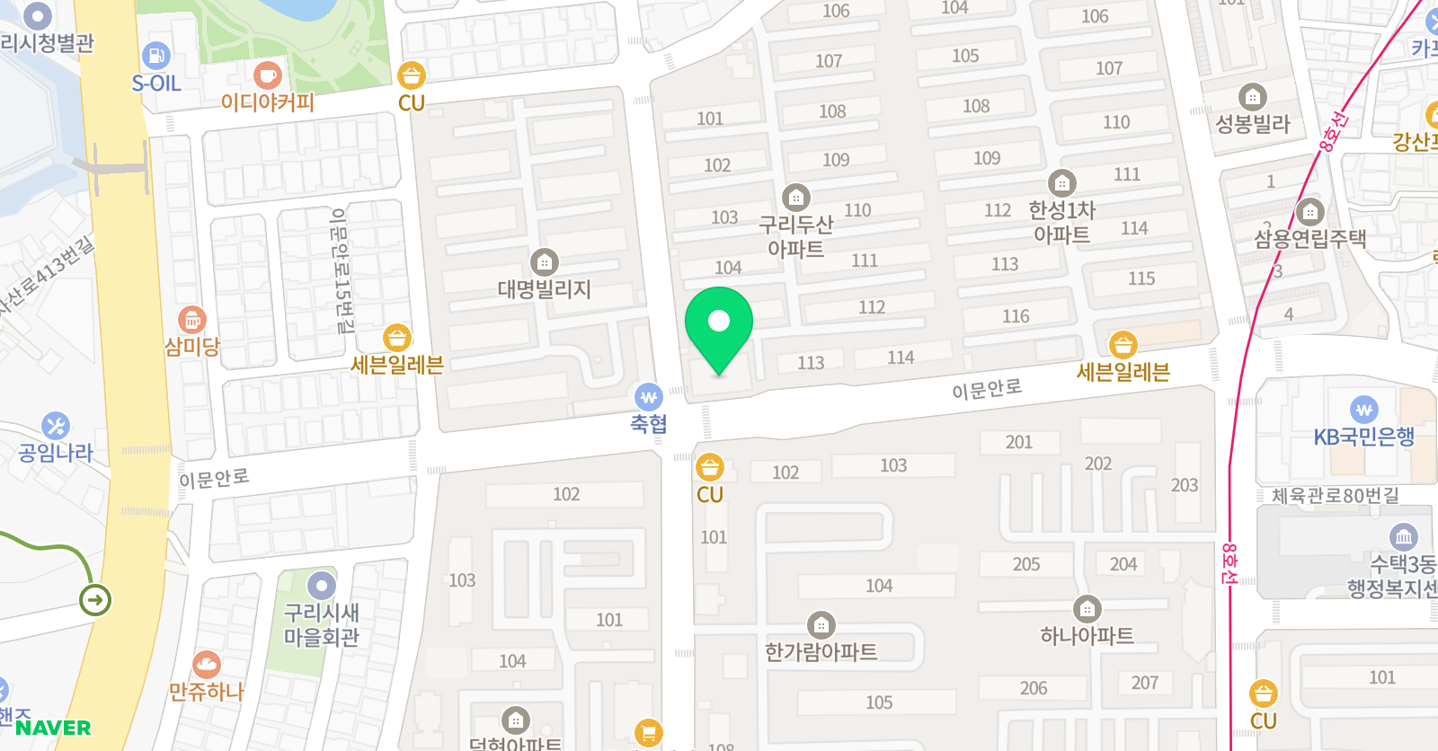 홍익 화실 위치