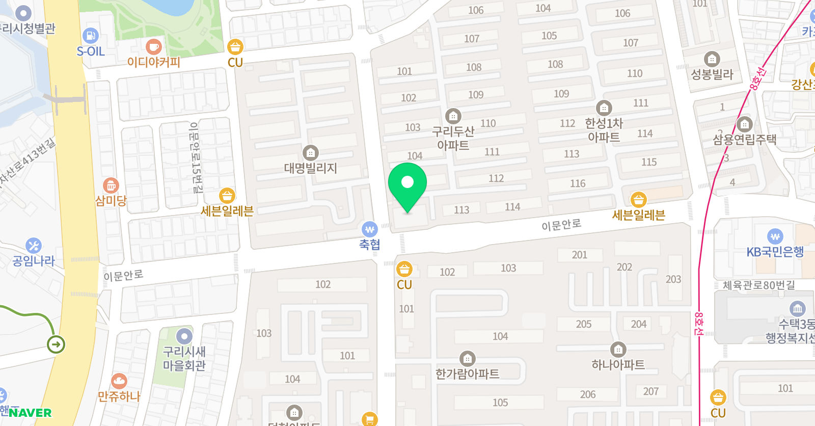 푸르넷 에듀플러스 학원 위치