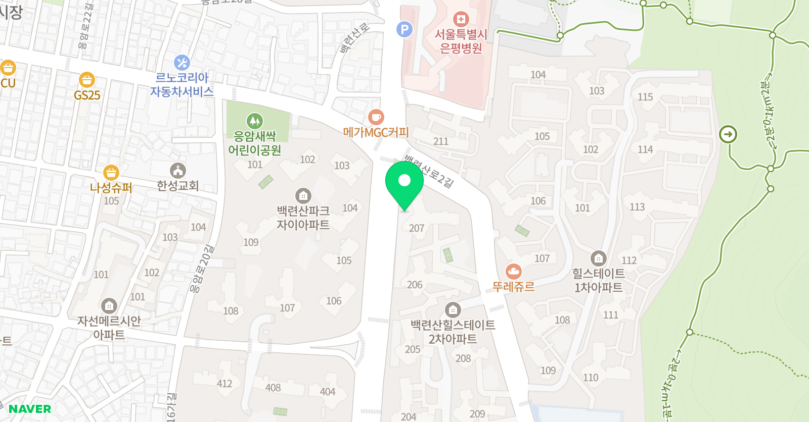 이리담 학원 위치
