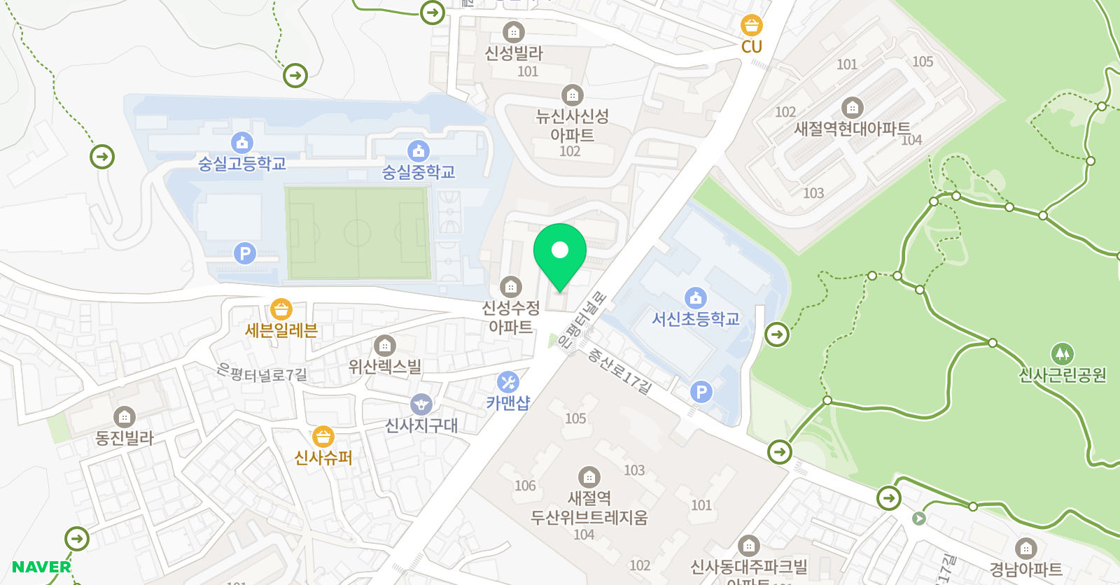 예인 음악학원 위치