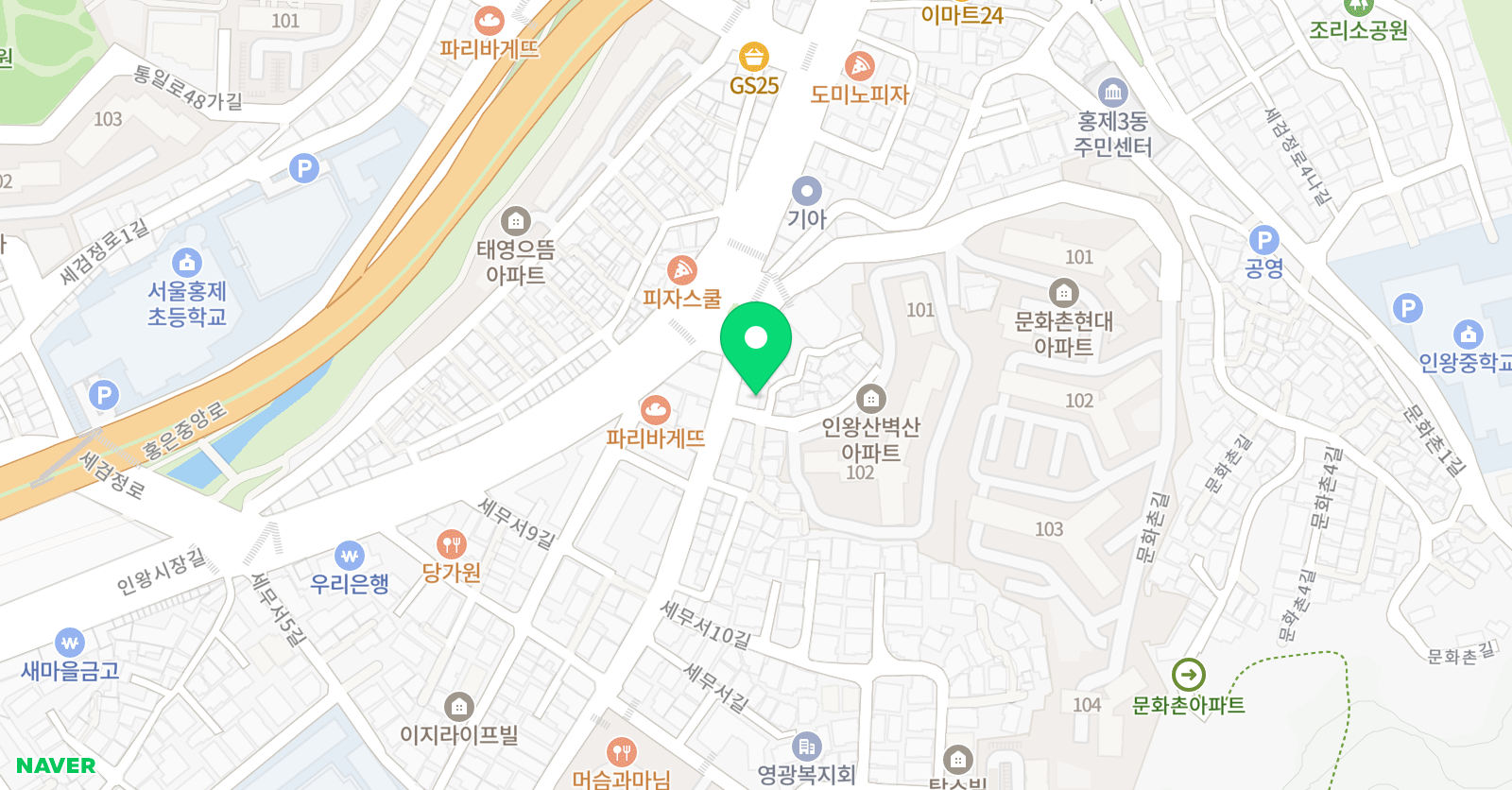 소망 학원 위치
