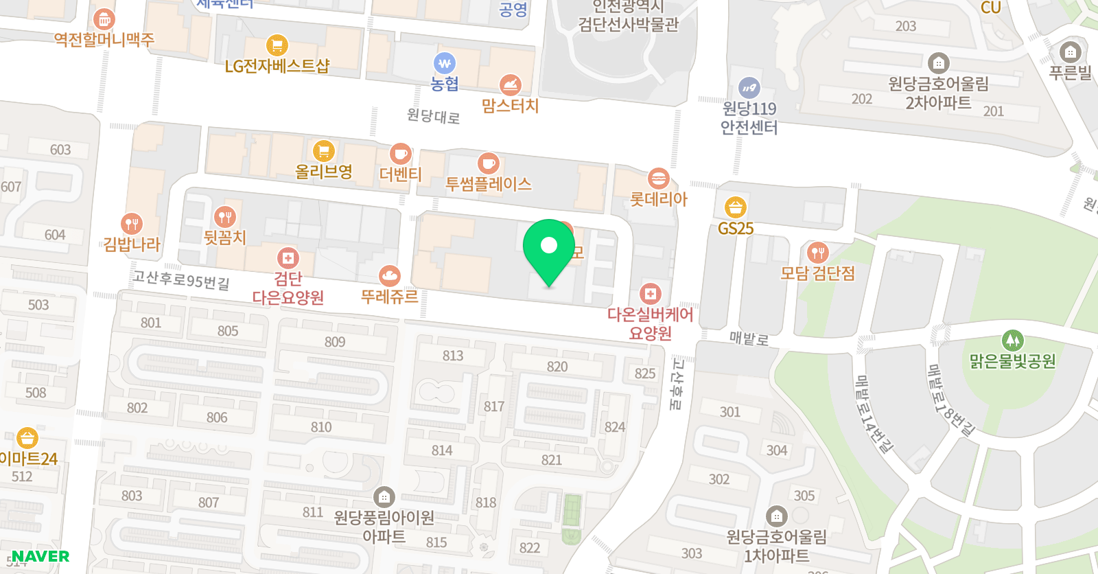 꿈꾸는쇼팽 음악학원 위치