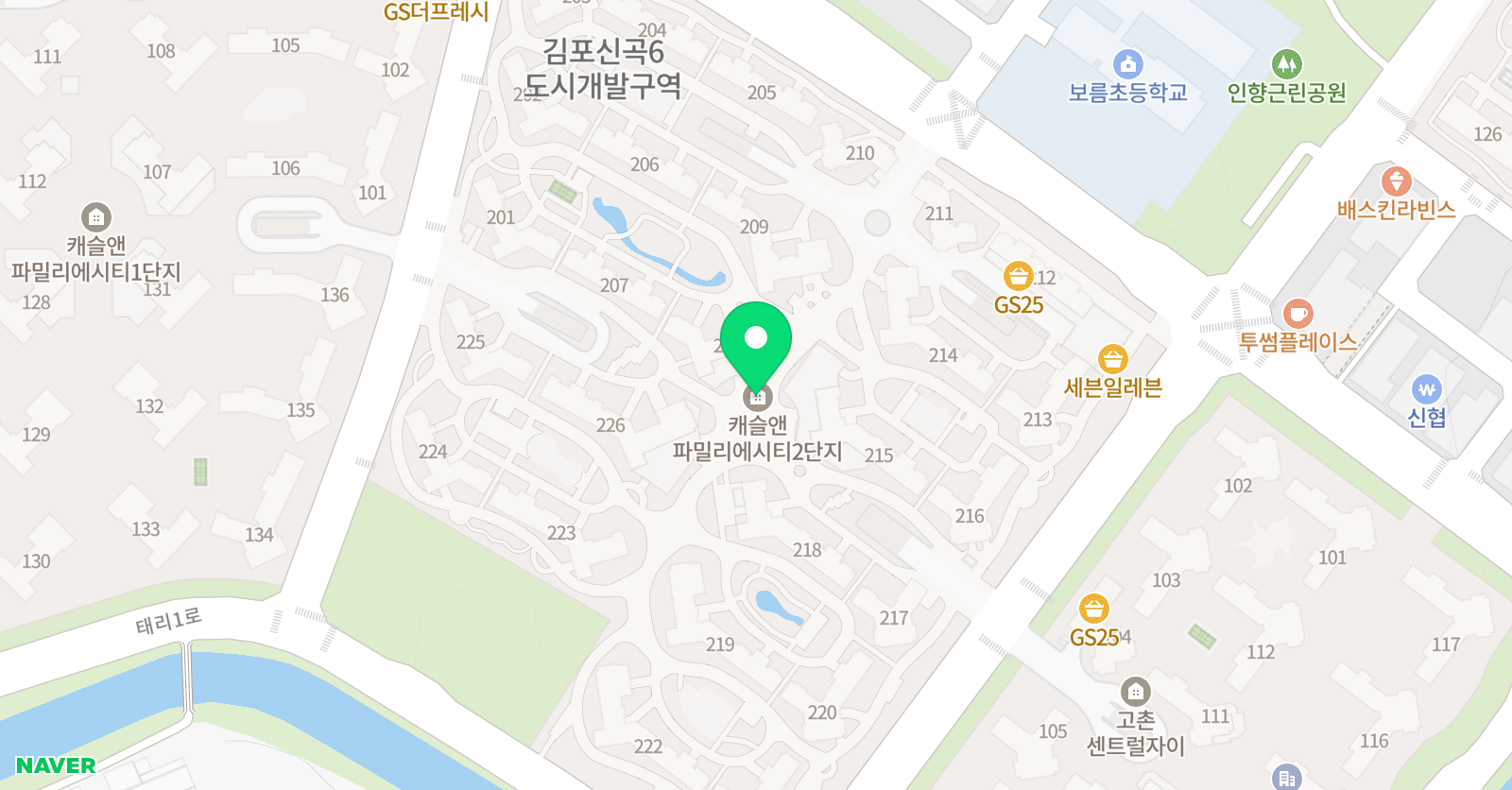태권아리랑 위치
