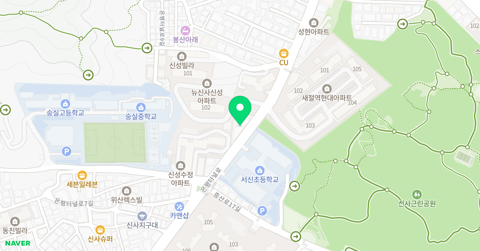 사자와어린양 독서논술 위치