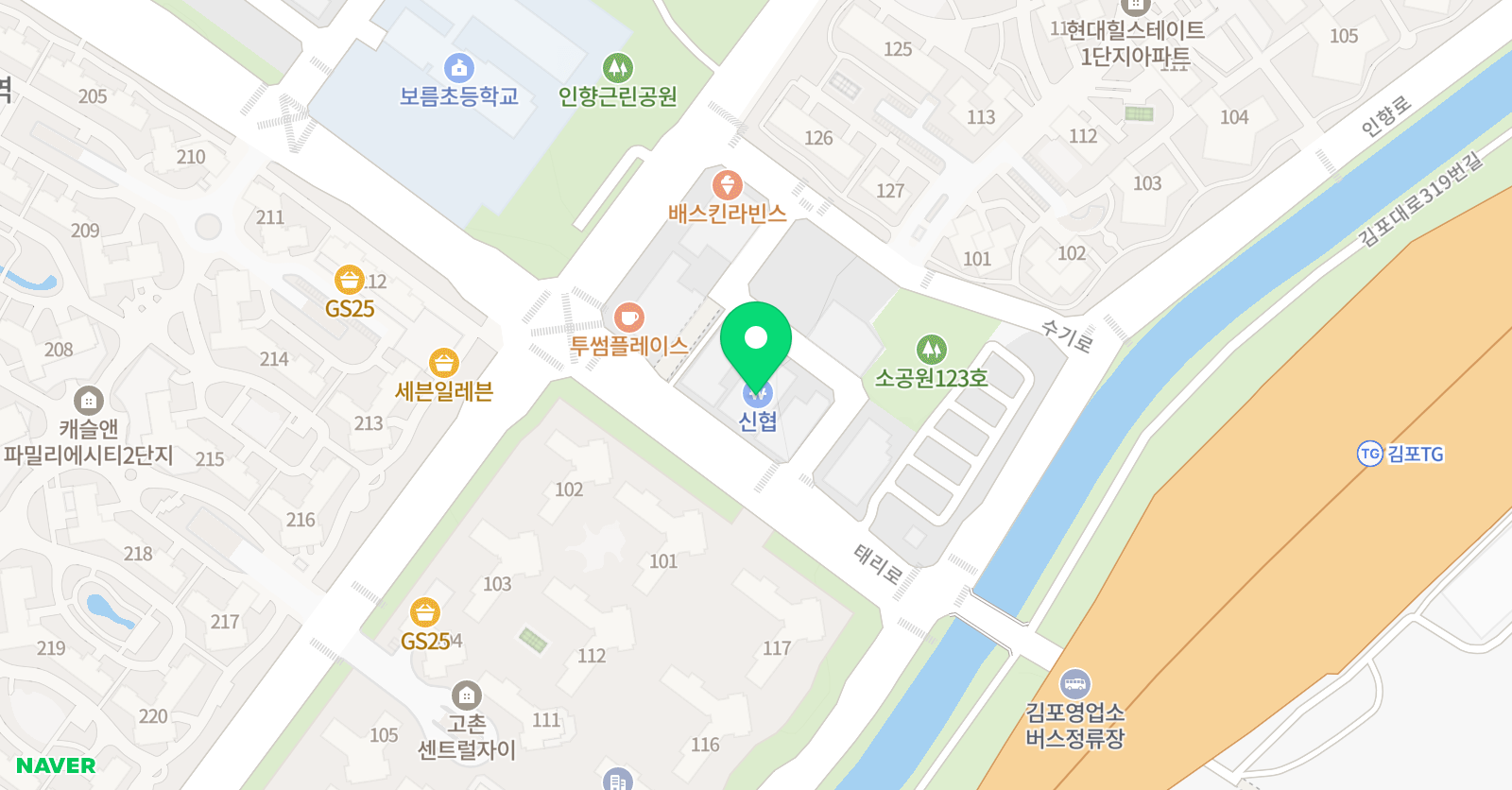 곰 수학M 학원 위치