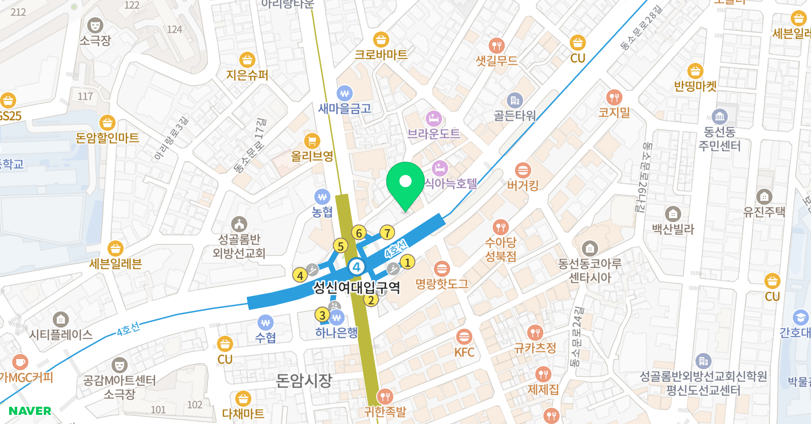 배우로2길 위치