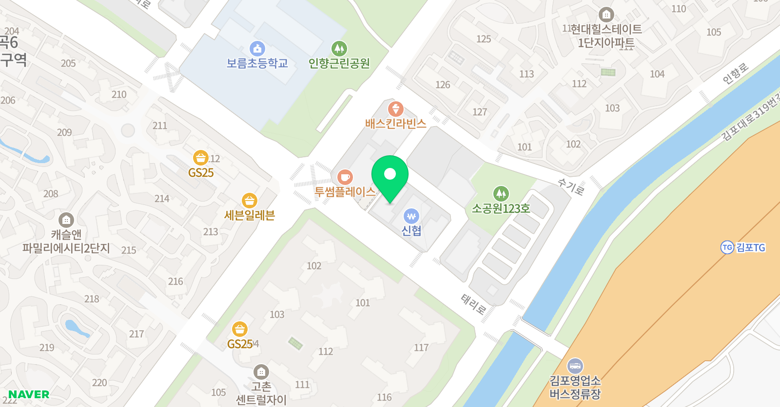 파머스 영어 대치 수학학원 위치