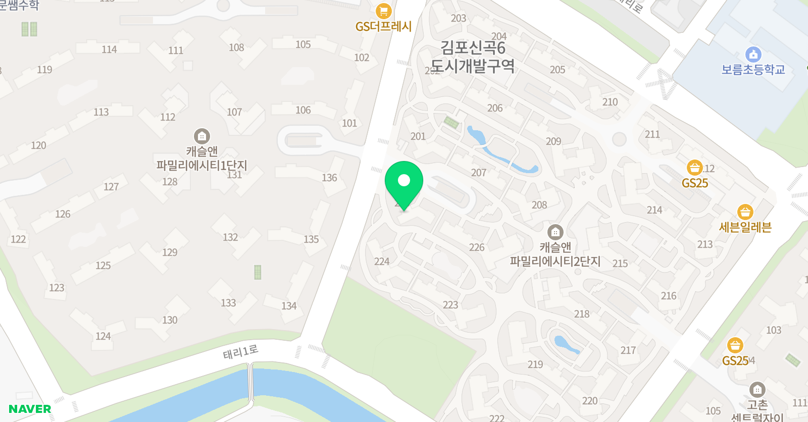 키즈아카데미 공부방 위치