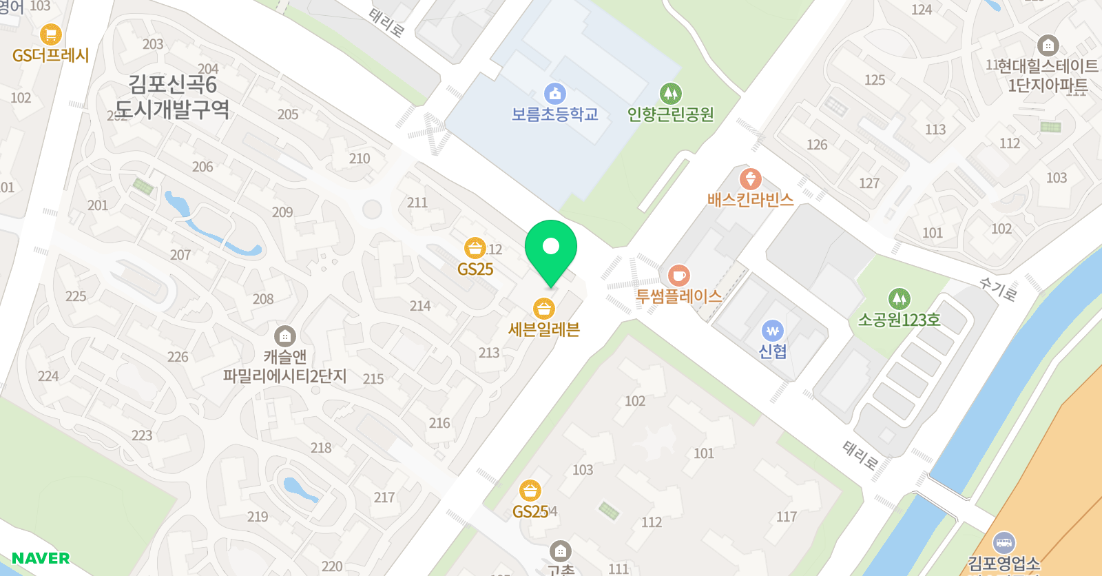 마리 음악학원 위치