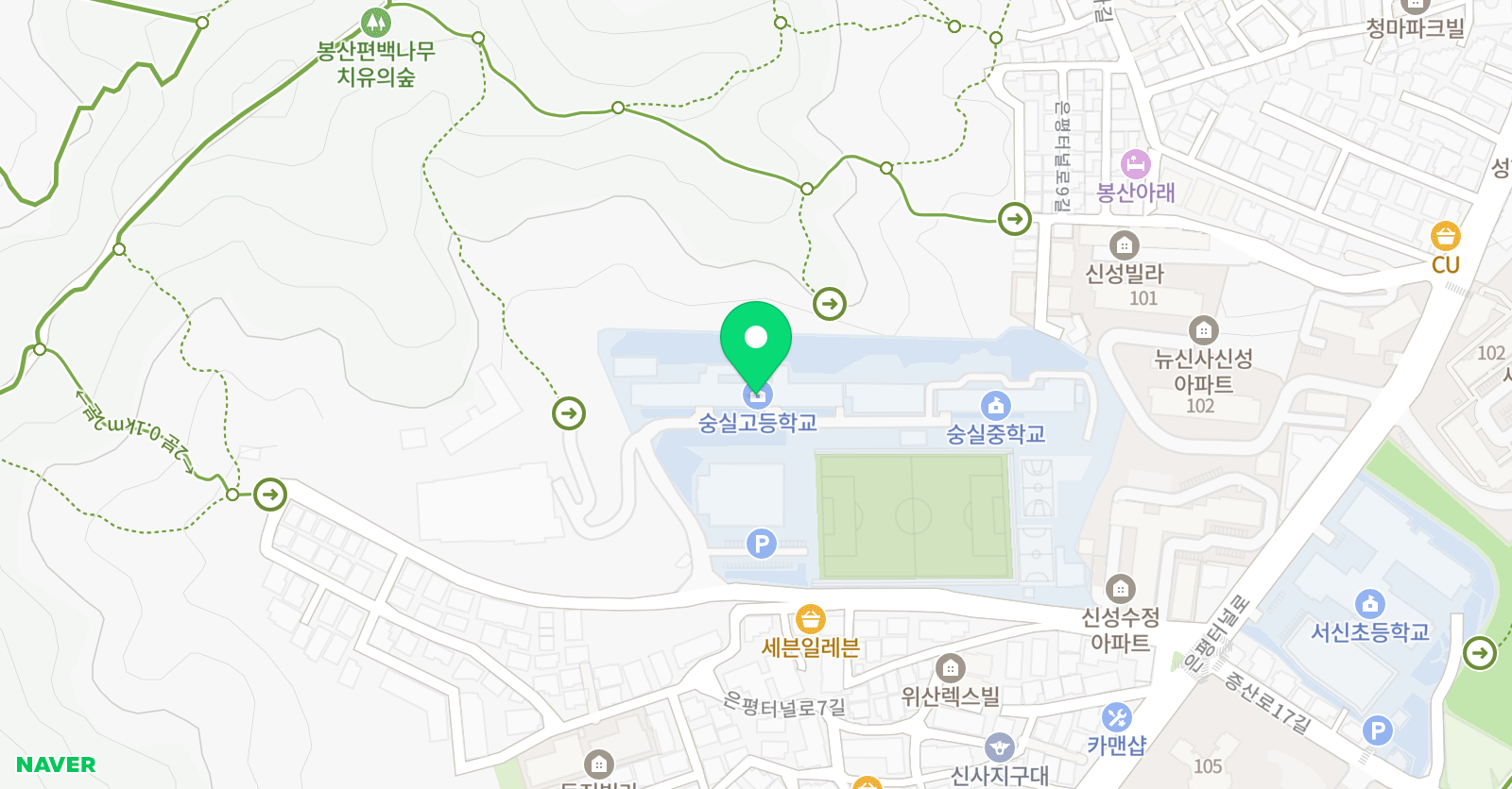 숭실학원 위치