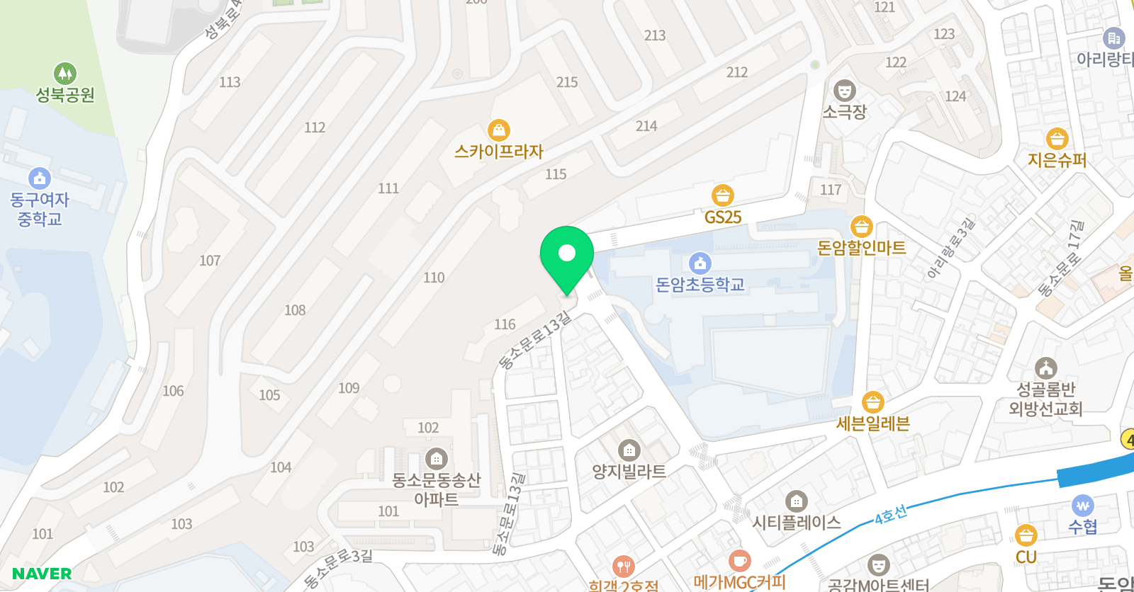 이화 피아노음악학원 위치