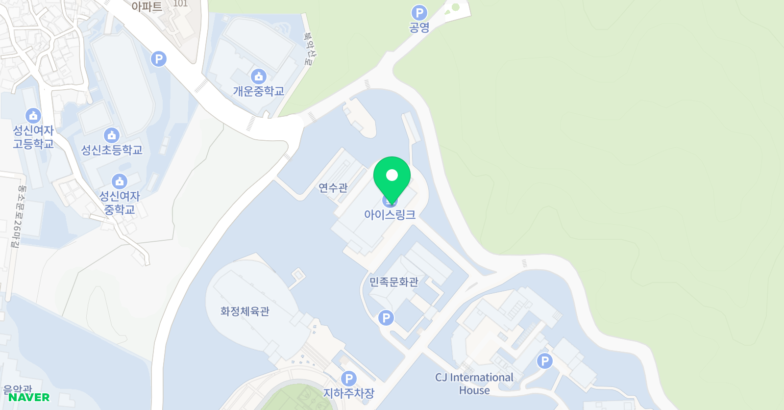 팬터스 어린이아이스하키 위치