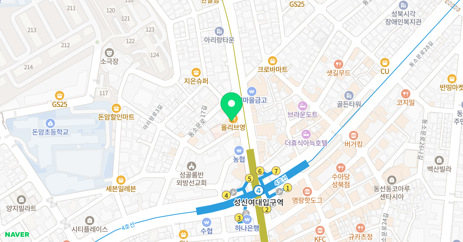 무빙익스트림 태권도 위치