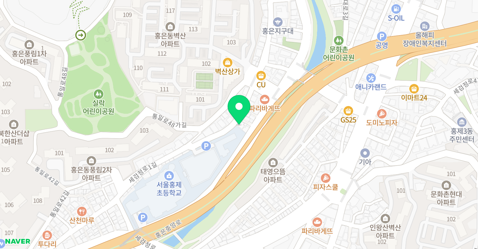 하양 새미술 위치
