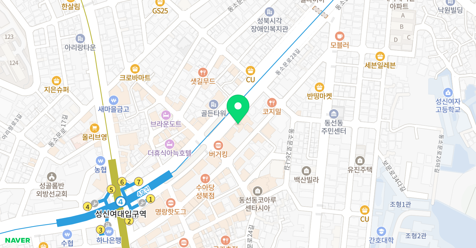 3코드 실용음악학원 위치