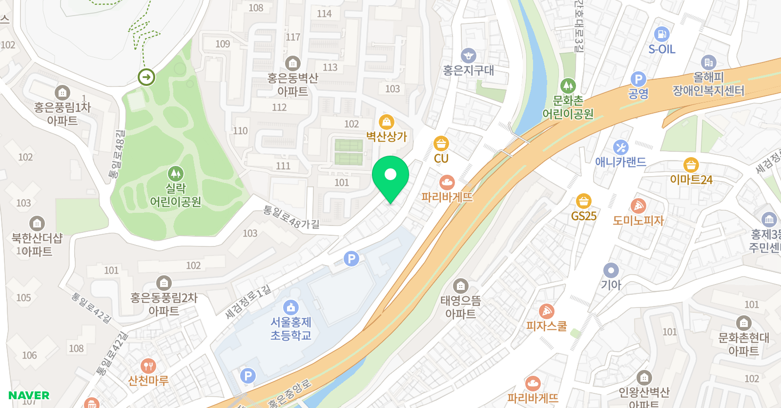이투엠 학원 위치