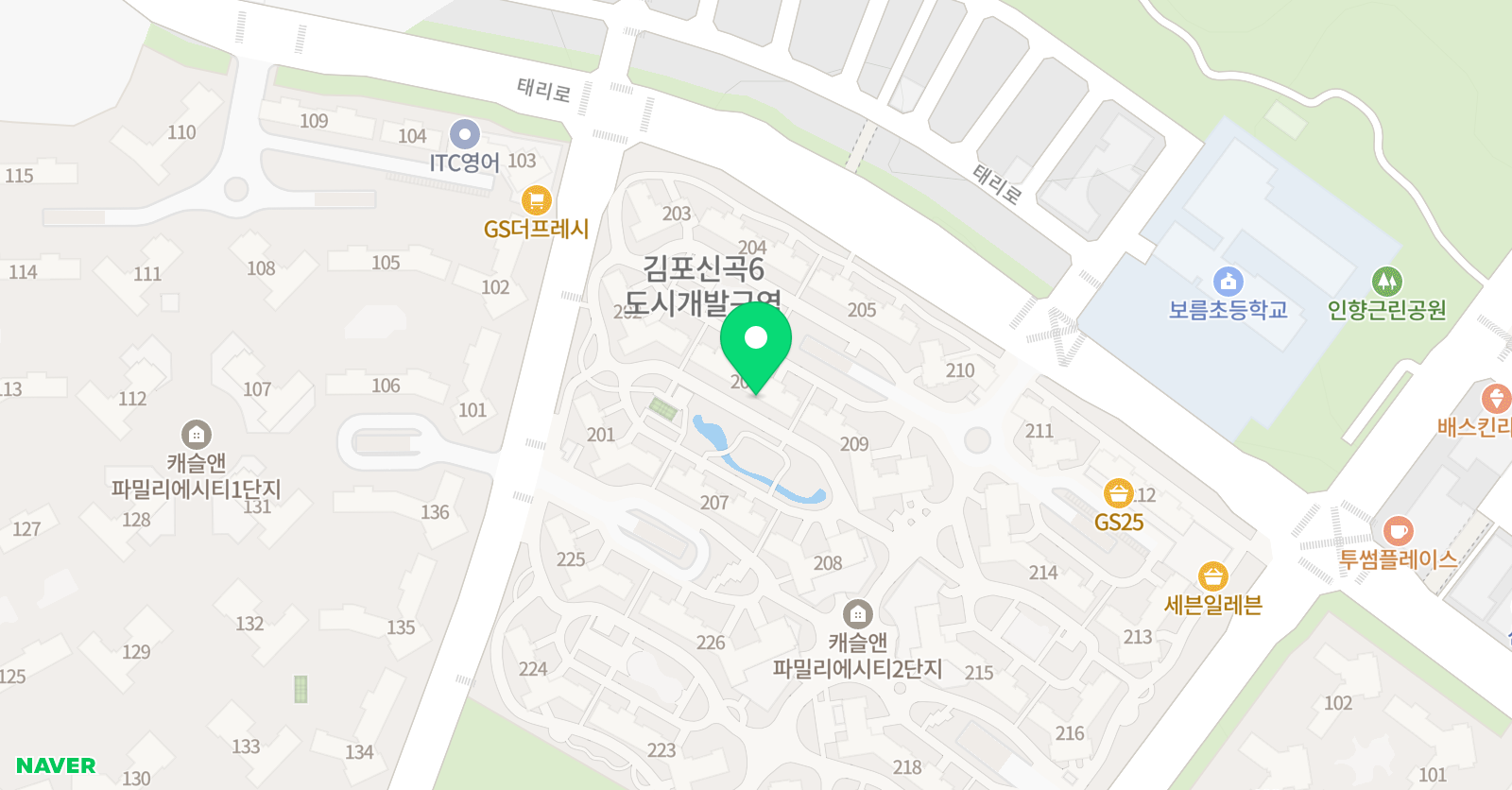 에브리키드 영어 공부방 위치