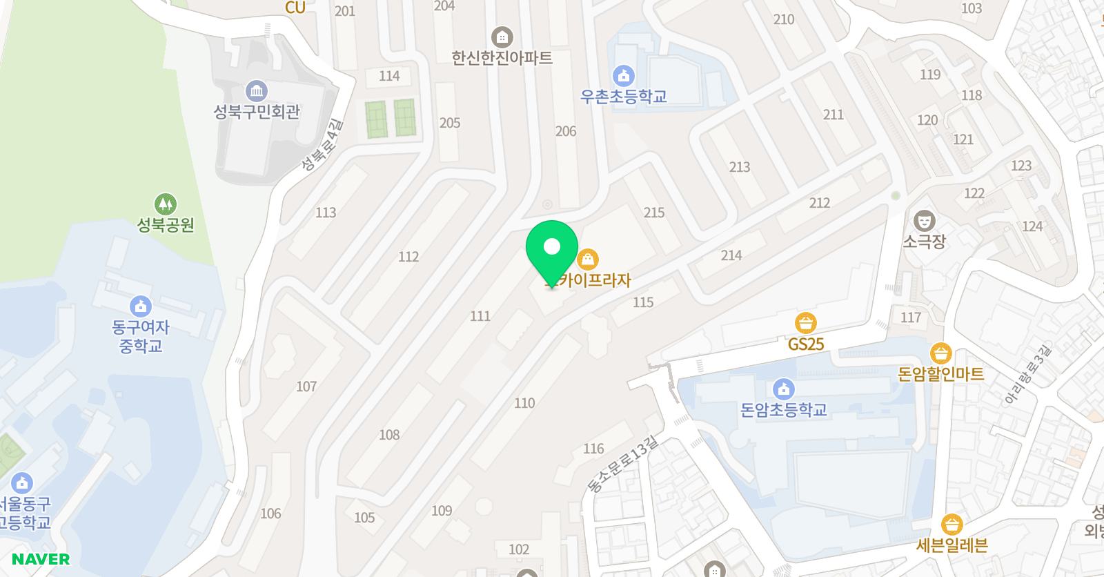 아트보스 미술학원 위치