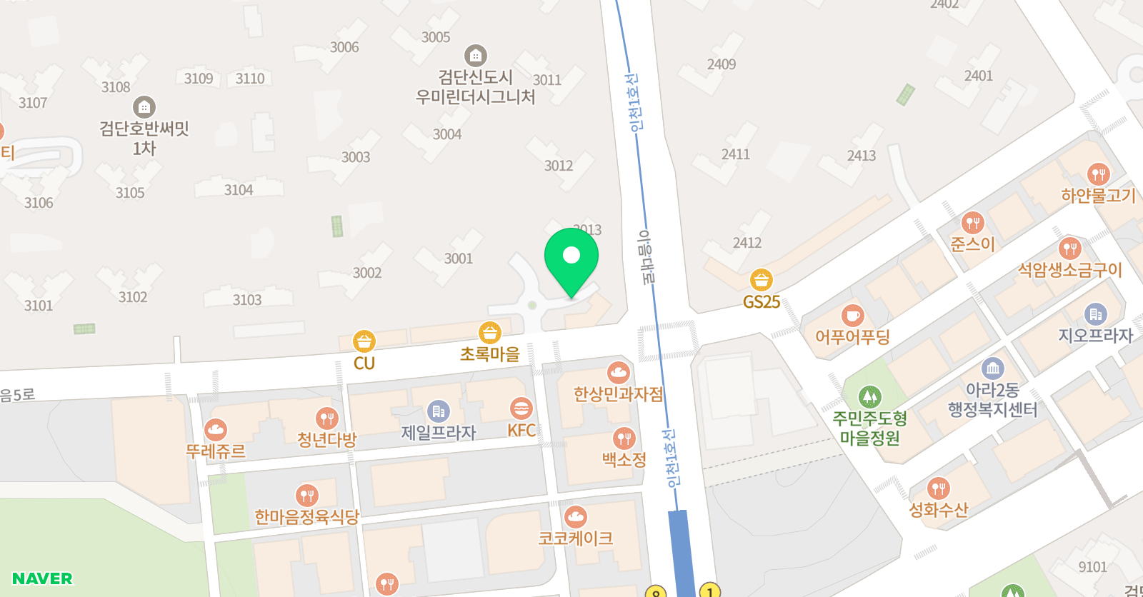 클라라뮤직 음악교습소 위치