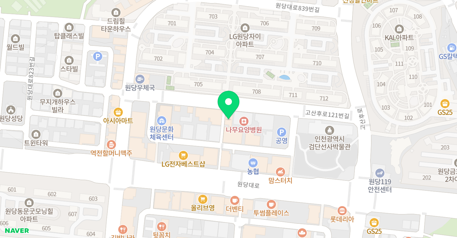 원 국어논술 위치