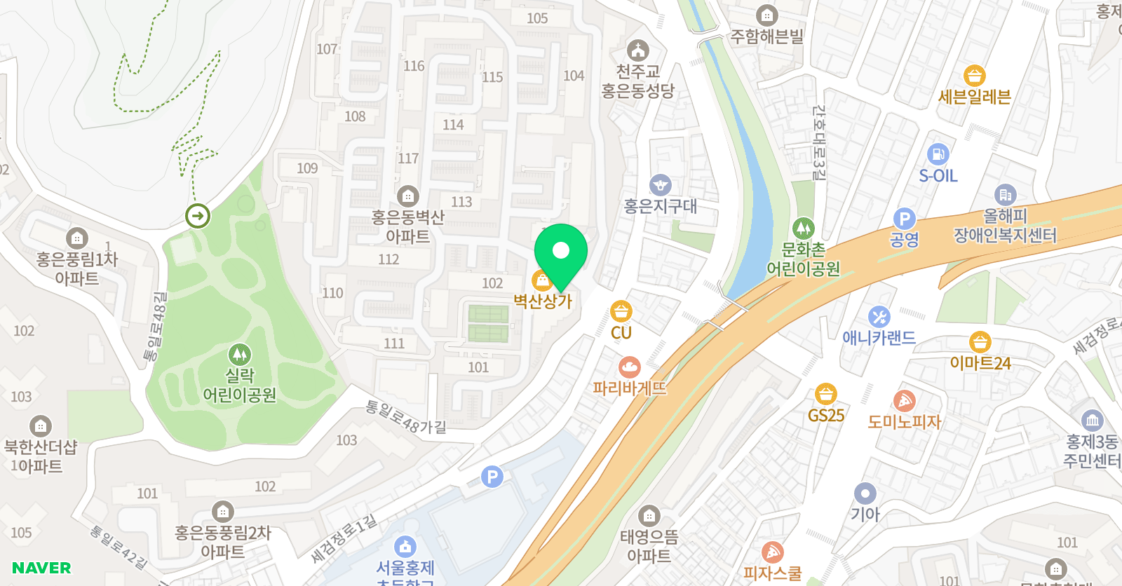 국제 태권도 위치