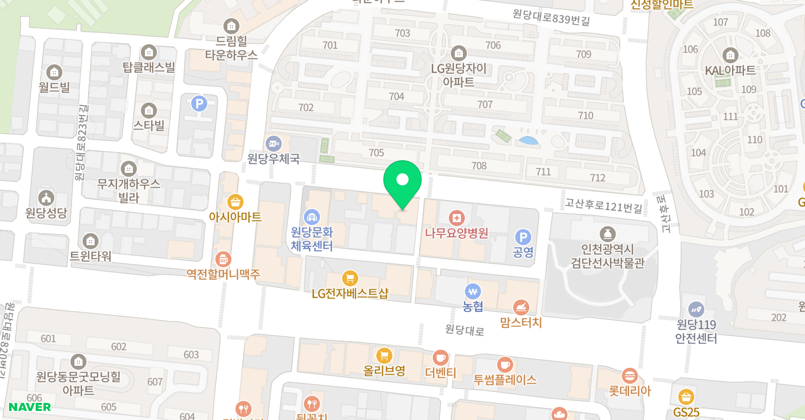 더스트링 음악학원 위치
