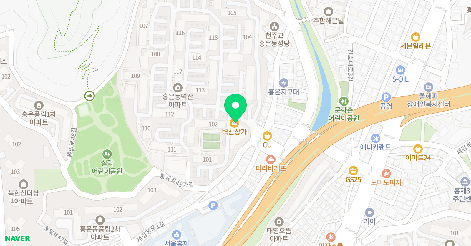 팔레트 미술학원 위치