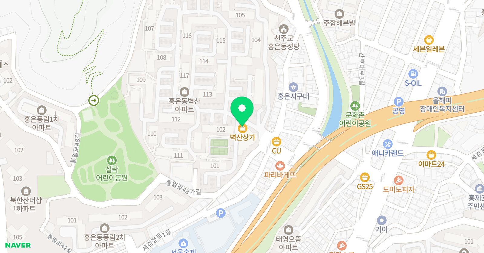이화선율 음악학원 위치