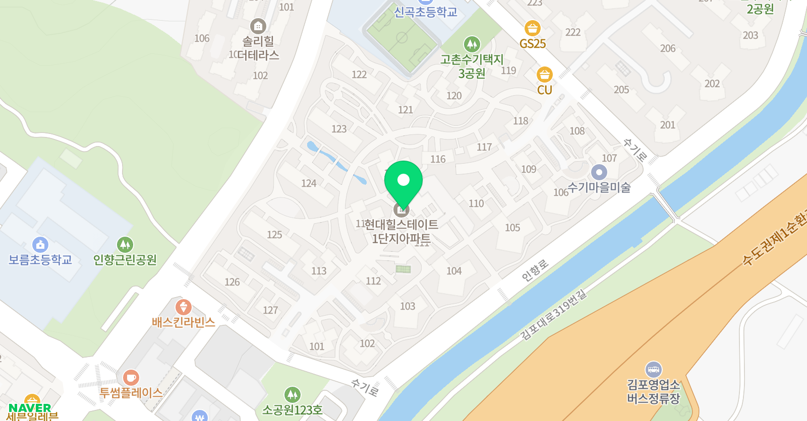 오름 공부방 위치