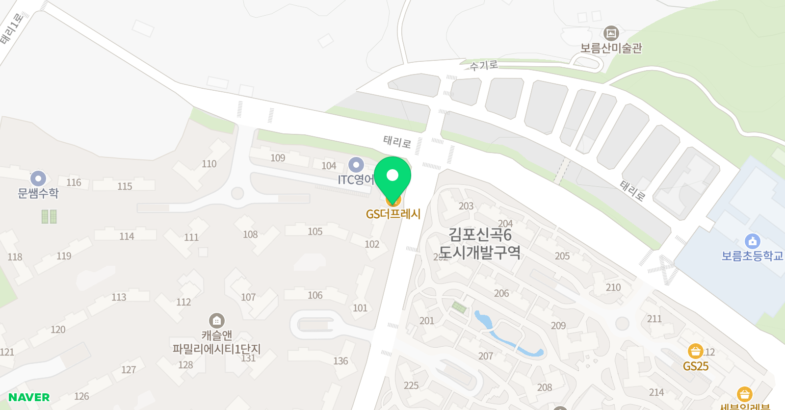 국가대표 보름 태권도 줄넘기 위치
