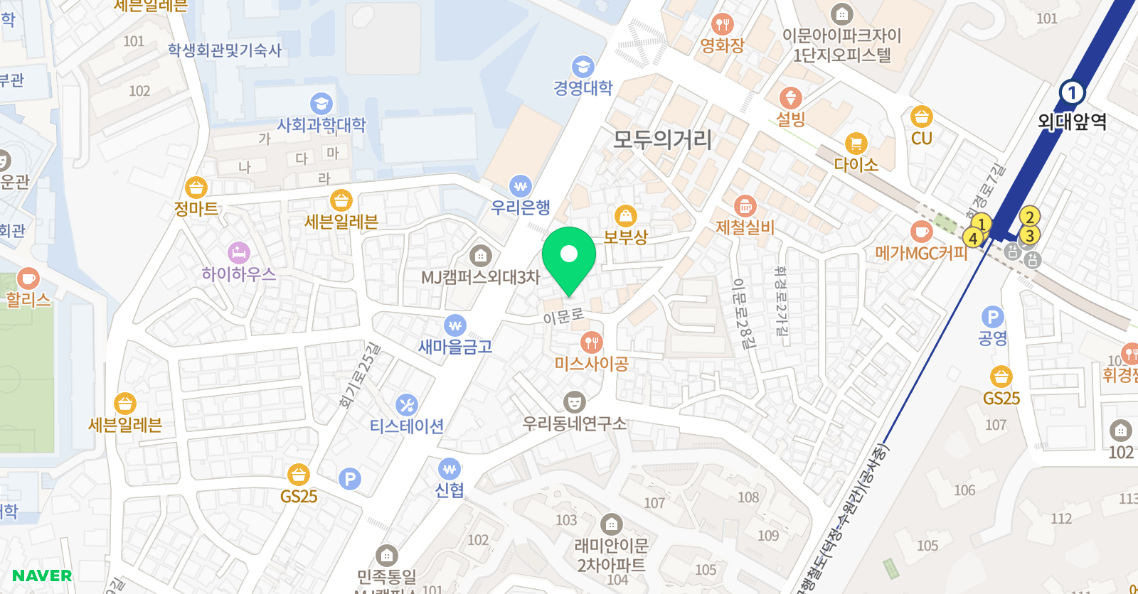 에쎈 음악학원 위치