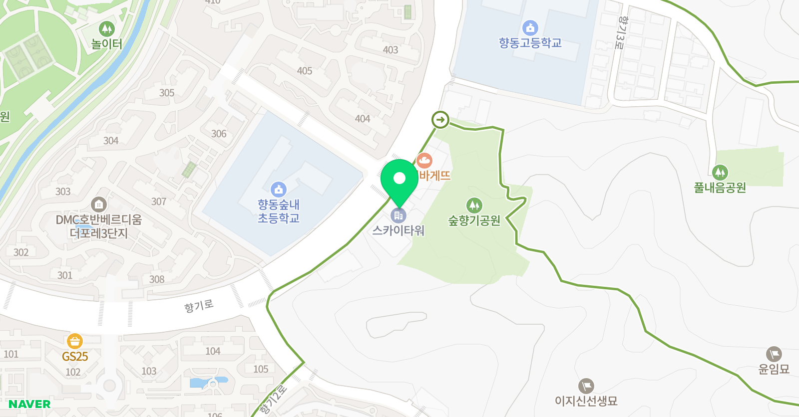비룡태권도장 위치