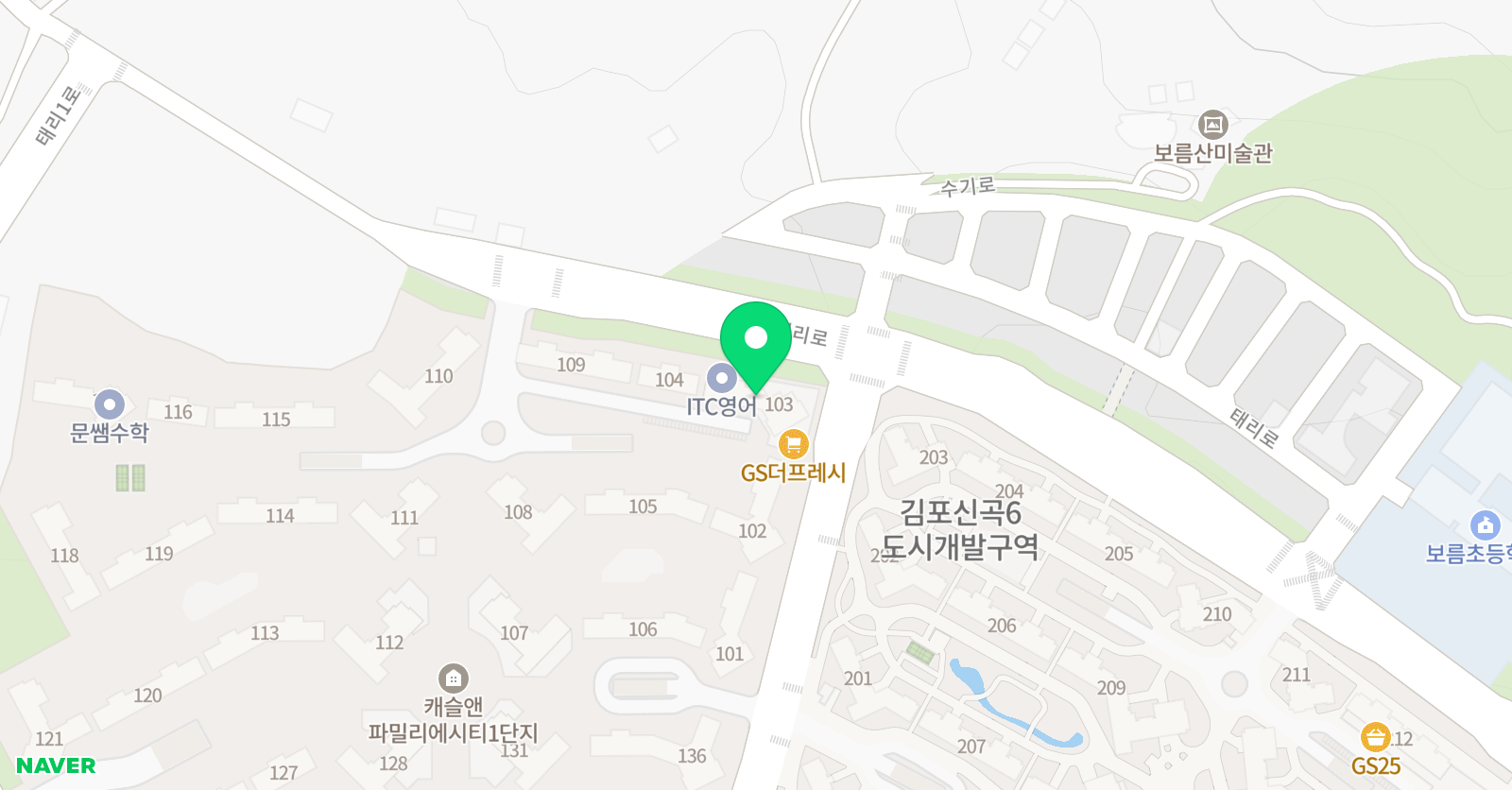 율리 음악학원 위치