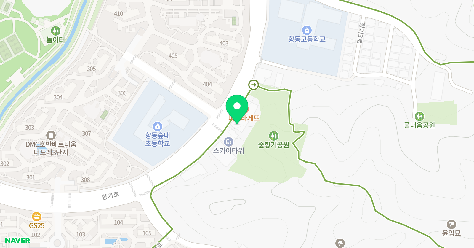 이연 영어학원 위치