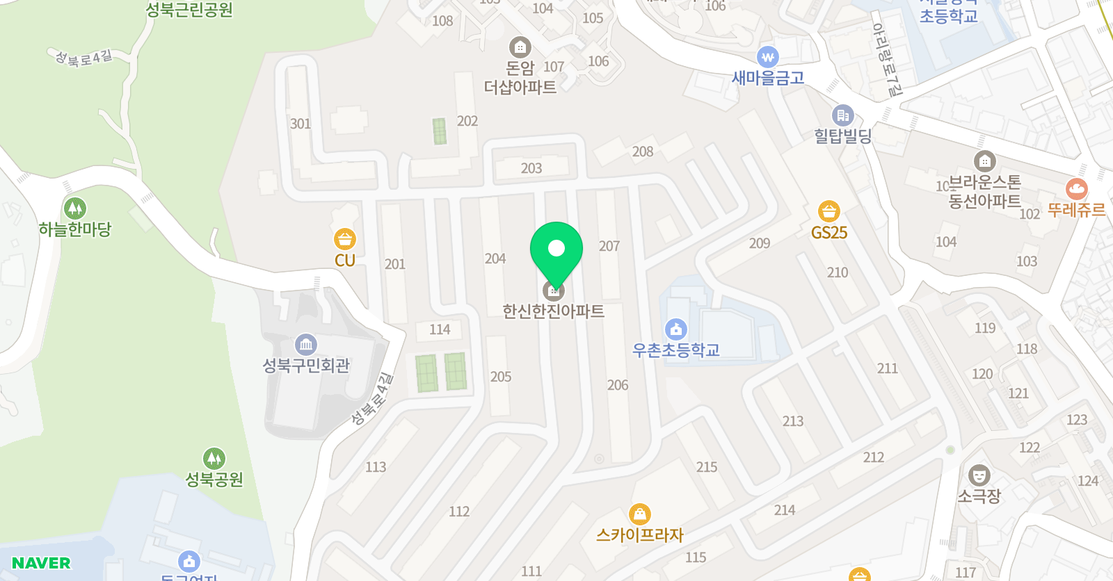 UCA 어학원 위치