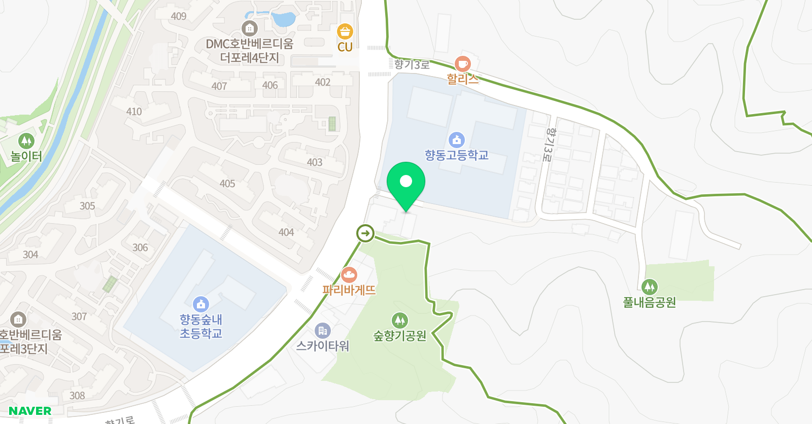 고양불스 유소년축구클럽 향동점 위치