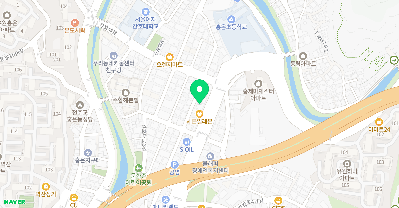 아트 발레학원 위치