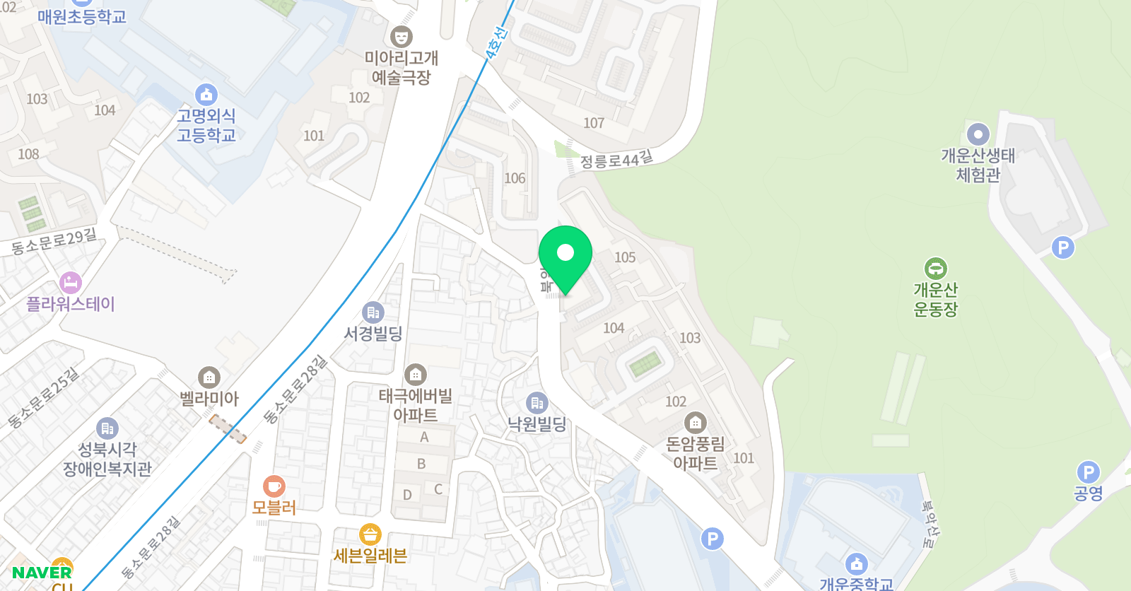글로리 피아노 위치