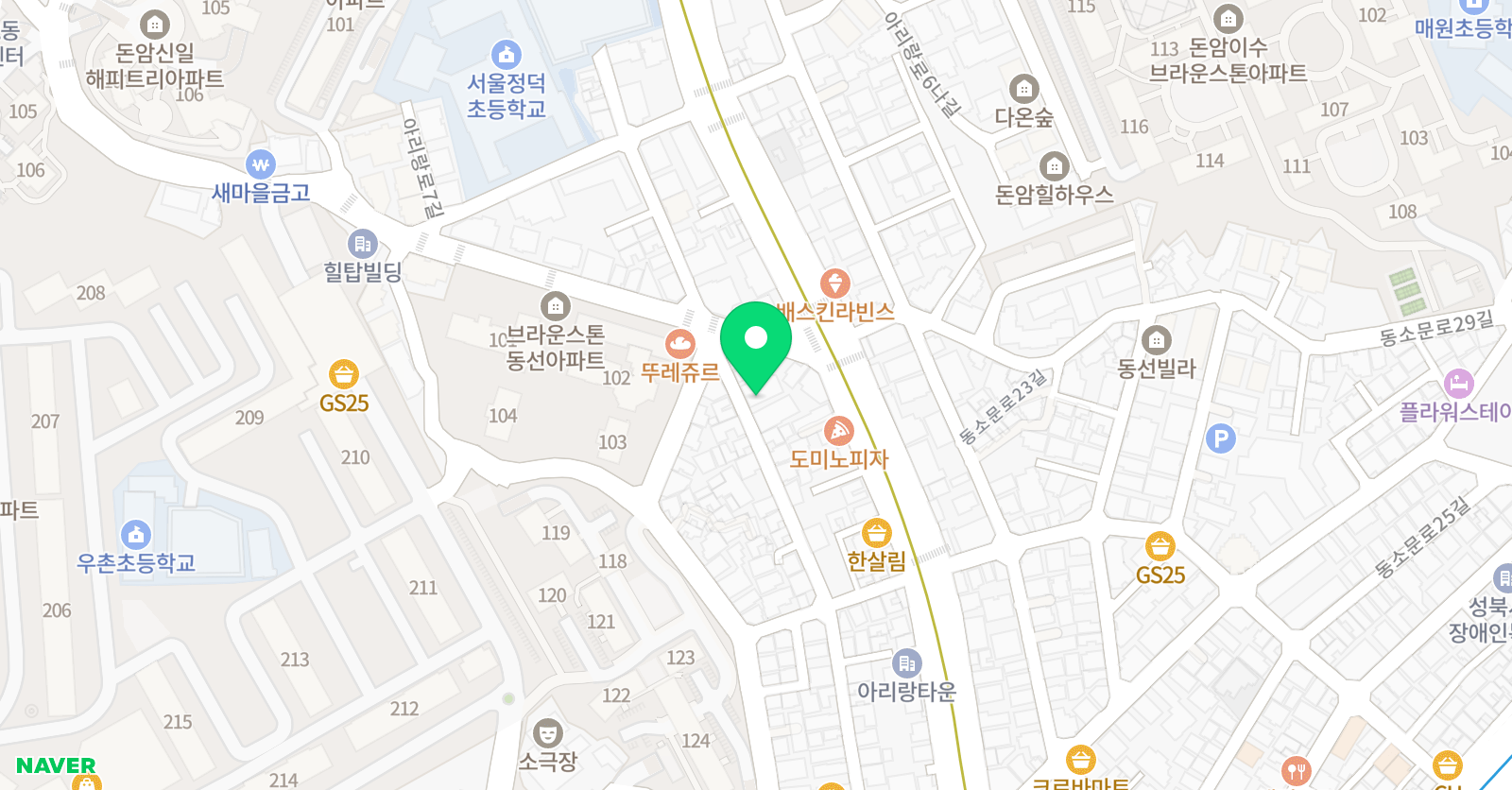 라엘 수학 위치