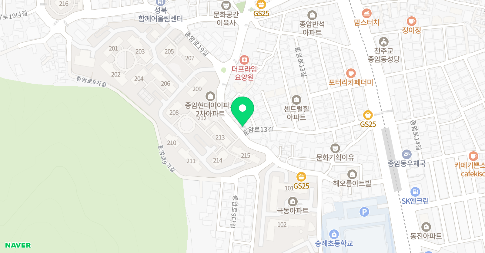 헤세드 미술교습소 위치