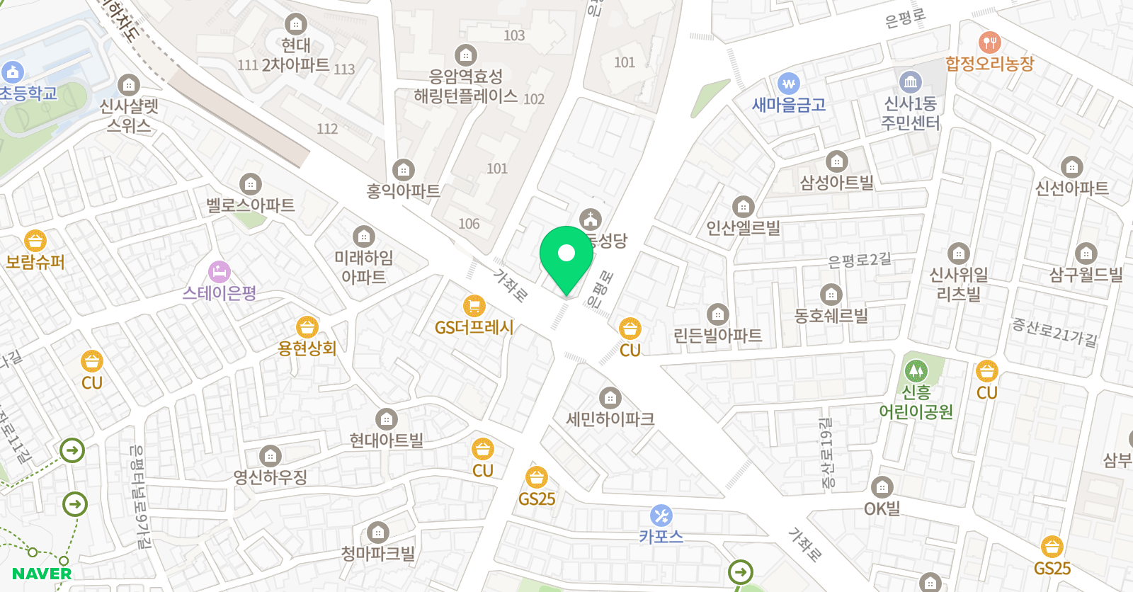 에듀앤멘토 수학국어교습소 위치